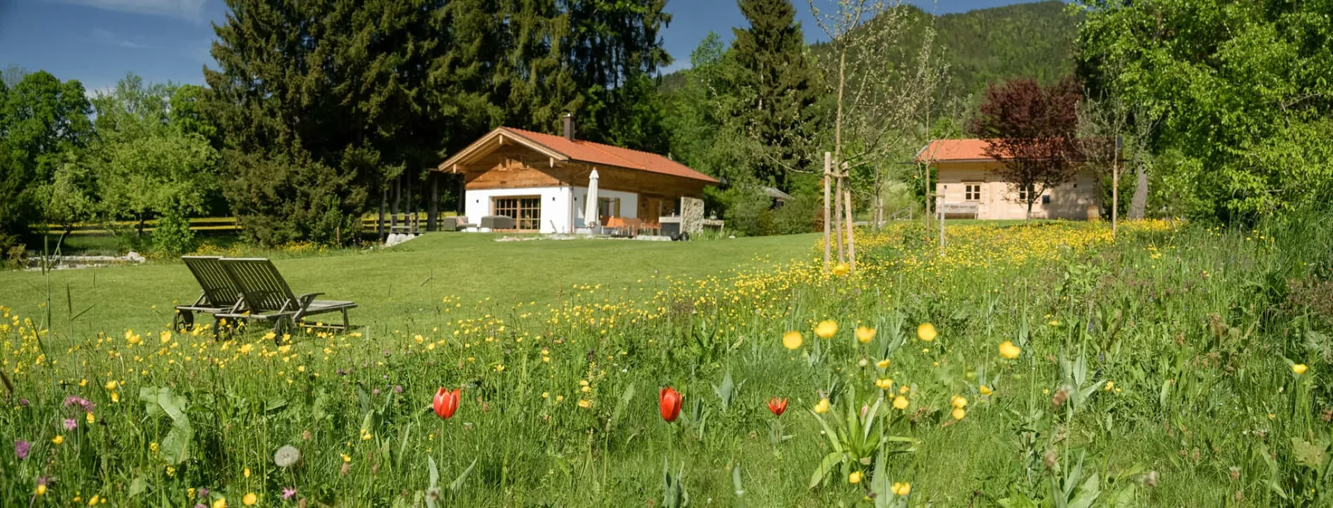 Mit der Landschaft verwachsen – Naturgarten in Lenggries
